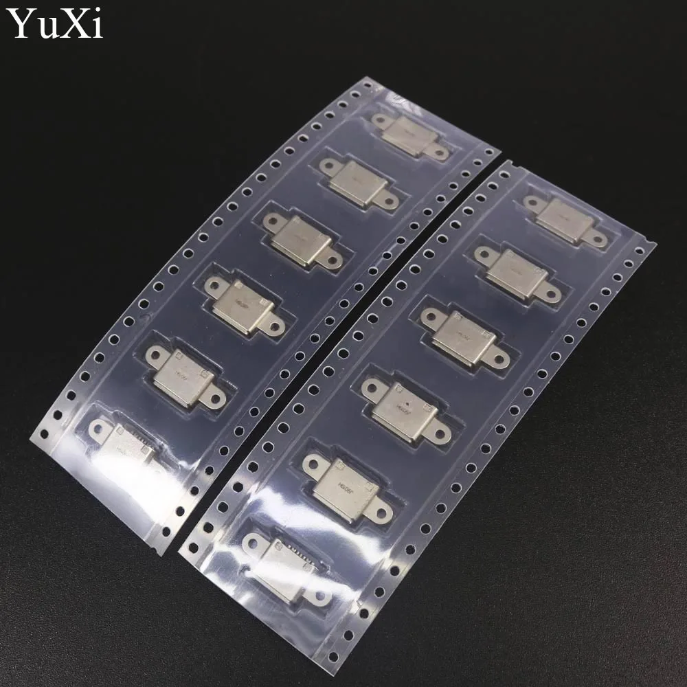 YuXi 10 шт. для Samsung Galaxy S7 G9300 G930F Edge G9350 G935F 7pin USB зарядный порт разъем док-станция |
