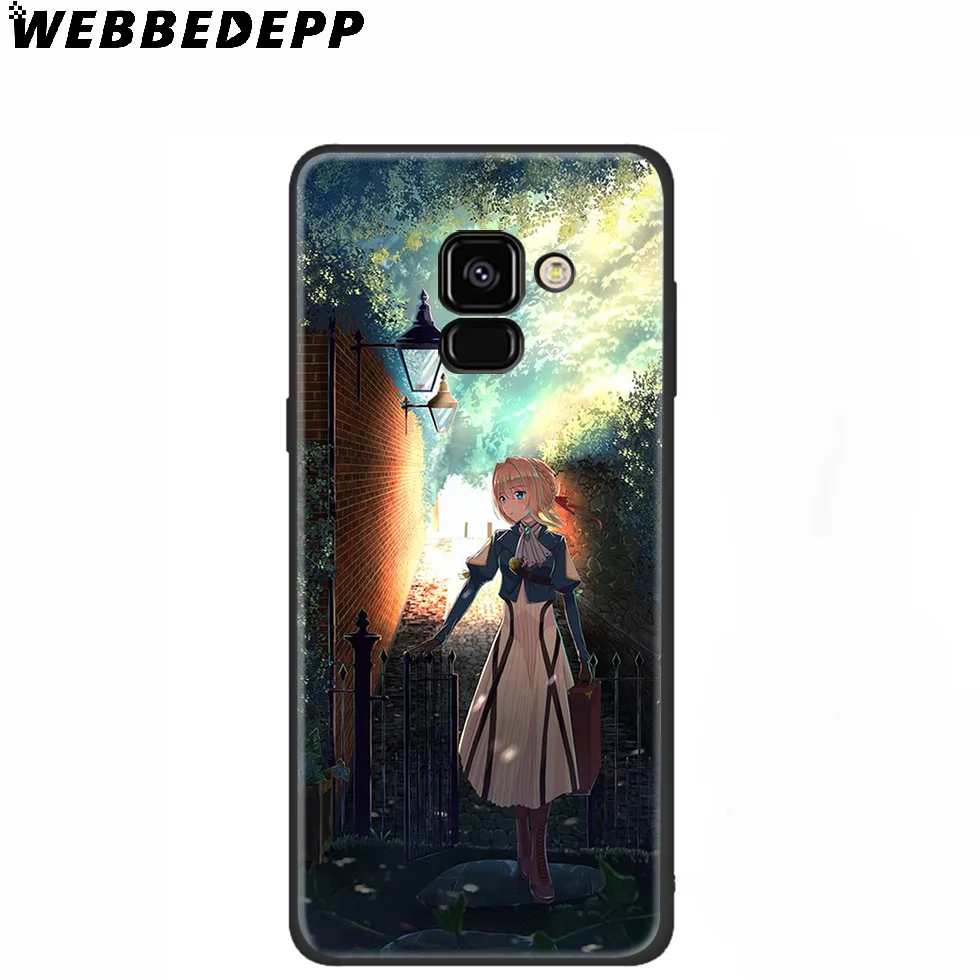 WEBBEDEPP Violet Evergarden Anime силиконовый чехол для Samsung Galaxy A3 A5 A6 A7 A8 A9 A10 A20 A30 A40 A50 A70 M10 M20 M30 |