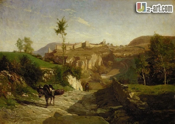 Картины на холсте (Daubigny) изобразительное искусство декоративная картина маслом