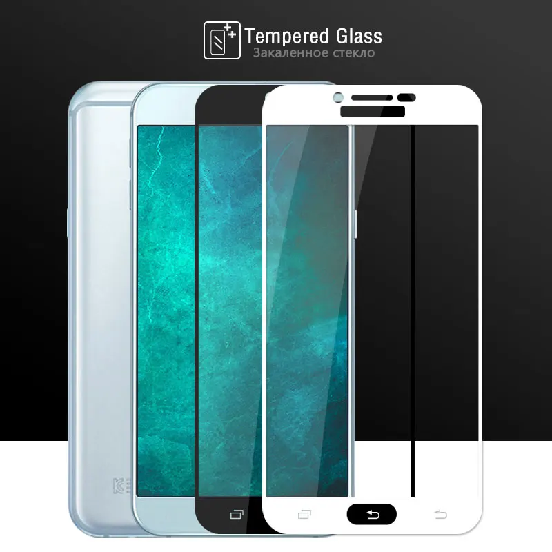 Screen Protector for Samsung Galaxy A8 2016 A810 Anti-Fingerprint 5.7&quot SM-A810F Tough Protection Tempered Glass Thin Front Film |