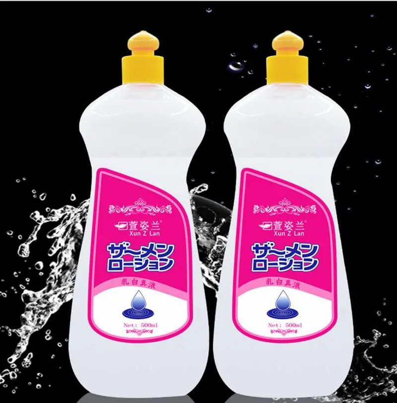 Simulate Semen 500 мл Япония Lube продукты смазка для секса водная база личный секс масло