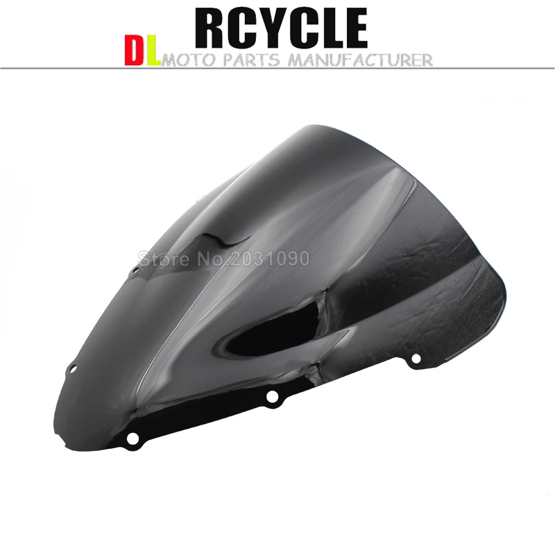 Двойной пузырьковый лобовое стекло подходит для Honda CBR 600 F4i 2001-2008 2002 03 04 05 06 07
