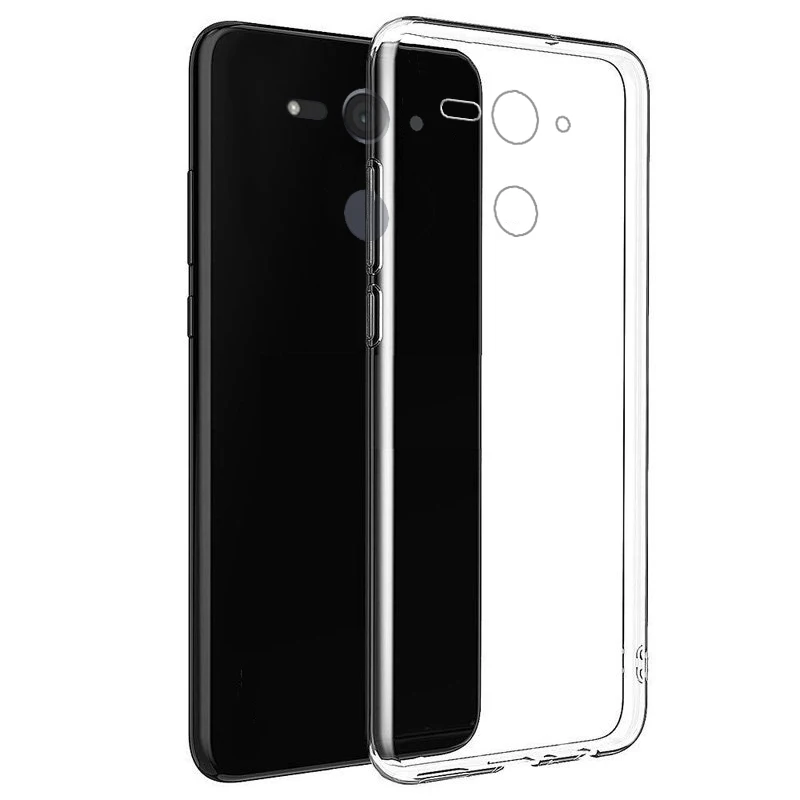Защитный чехол для sony xz2 compact мобильный телефон прозрачный противоударный мягкий