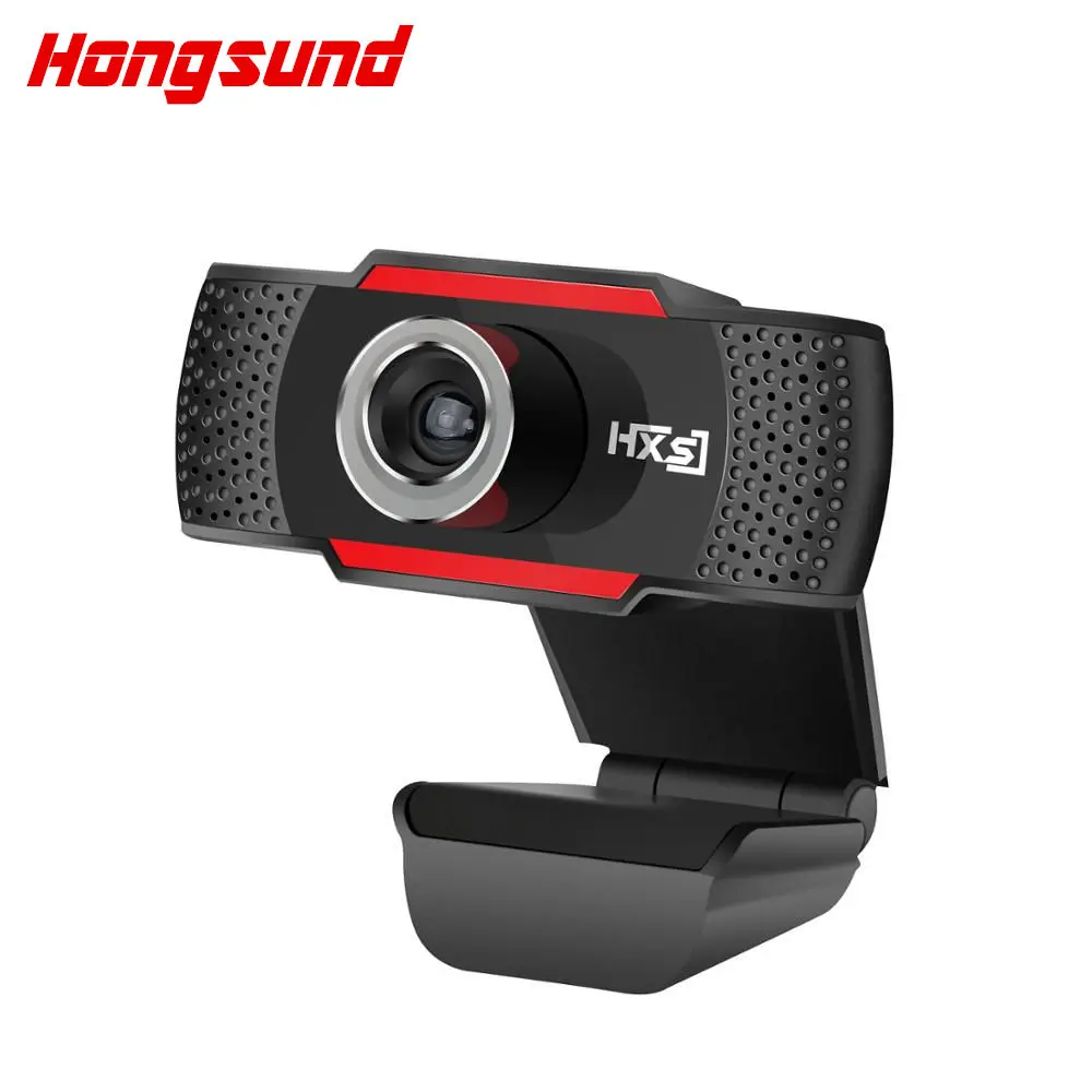 Hongsund USB микрофон веб-камера HD 720 мегапиксельная ПК камера с поглощающим микрофоном для Skype для Android tv вращающаяся Компьютерная камера