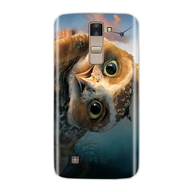 Чехол для телефона LG K8 силиконовый мягкий ТПУ Модный цветочный узор окрашенный защитный чехол для LG K8 задняя крышка чехол s - Цвет: No.17