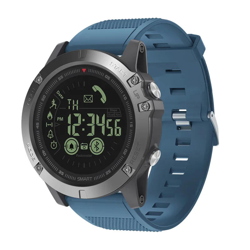 Zeblaze VIBE 3 3S GMT два места на весь день запись активности Спорт 33 месяца в режиме ожидания информация напоминание умные часы - Цвет: Vibe 3 Blue