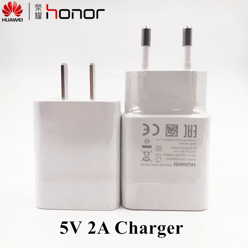 Оригинальный HUAWEI nova 3i Зарядное устройство 5 V 2A usb стены адаптер для путешествий P7