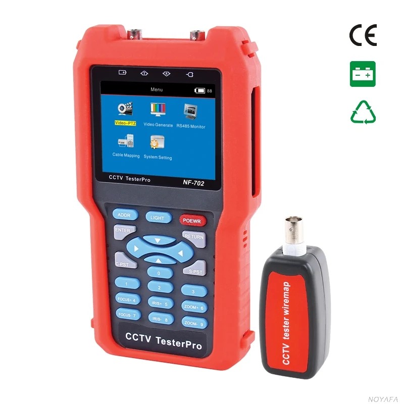 Original Noyafa NF-702 Multi-function LCD CCTV Tester Line Finder Wire Tracker Diagnose Tone Tool Kit LAN Network Cable | Компьютеры и