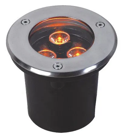 6 шт./партия Ac/DC12V-24V светодиодные Подземные Лампы 3*1 Вт 120 * h90mm тело похороненный