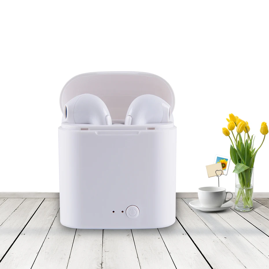 TiYiViRi Мини наушники с микрофоном Bluetooth мини беспроводная гарнитура спортивные