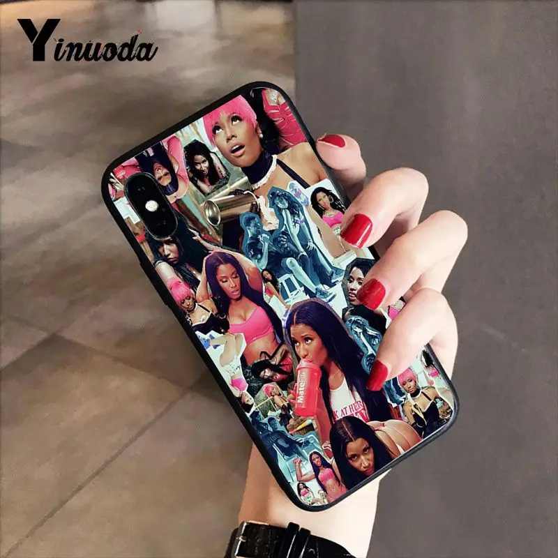 Nicki Minaj Красочный милый чехол для телефона iphone 12 8 7 6 6S 6Plus X XS MAX 5 5S SE XR 10 Чехлы