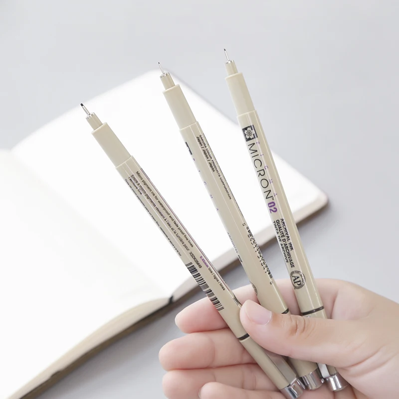 Sakura Gel Pen Plastic 0.5mm Black Ink Refill Portable Japanese Cute Writing Pens School Supplies.W-0659 |