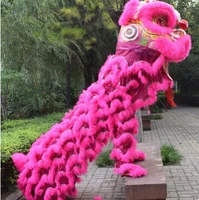 rose chinese lion costume chinese lion dance costume lion dancer costumes new year dancer festival supplies funny costumes