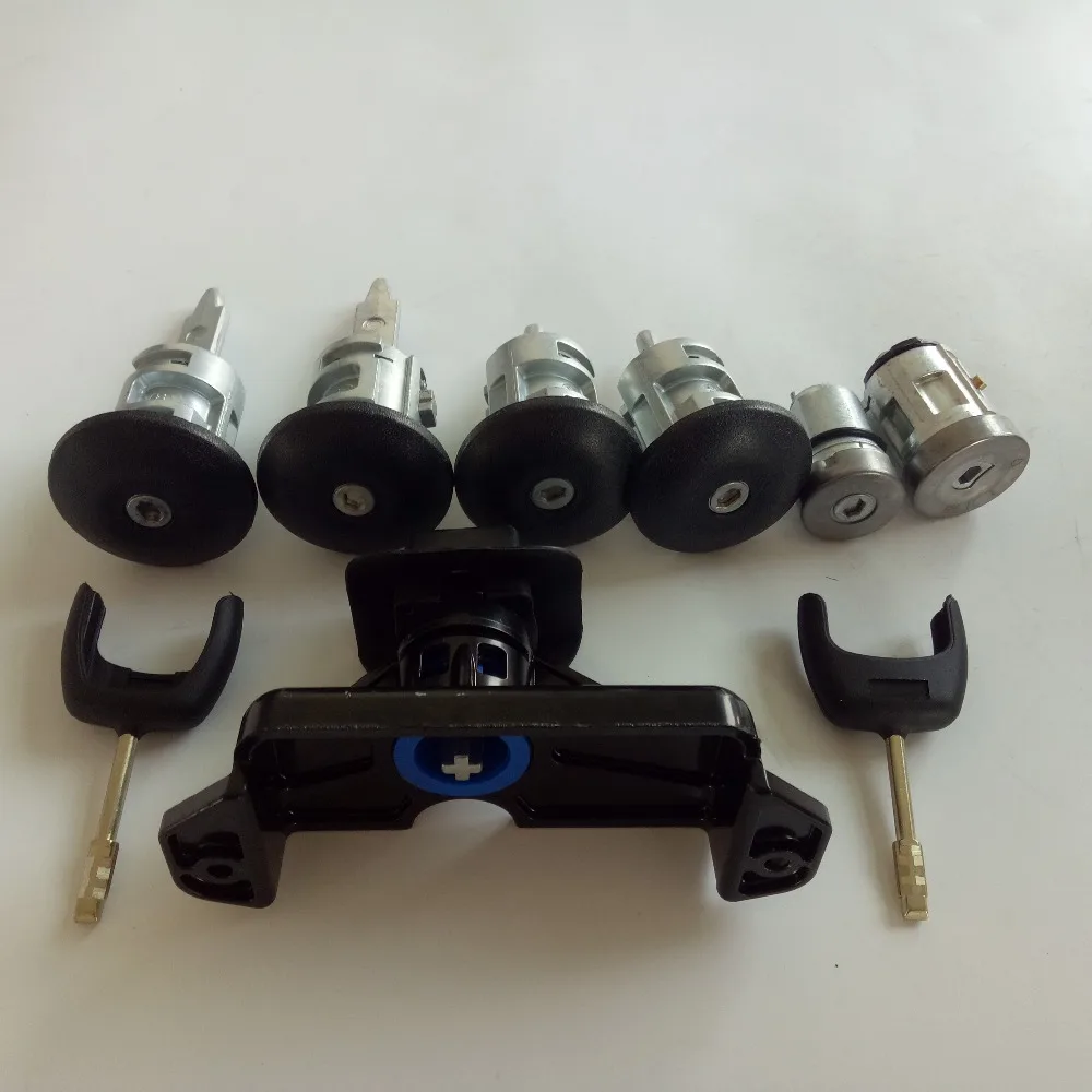Комплект цилиндрических замков 6C1AV22050XB 7 шт. для F ORD TRANSIT MK7 2006 2014 OEM 4874508 4874507|set|set 2set