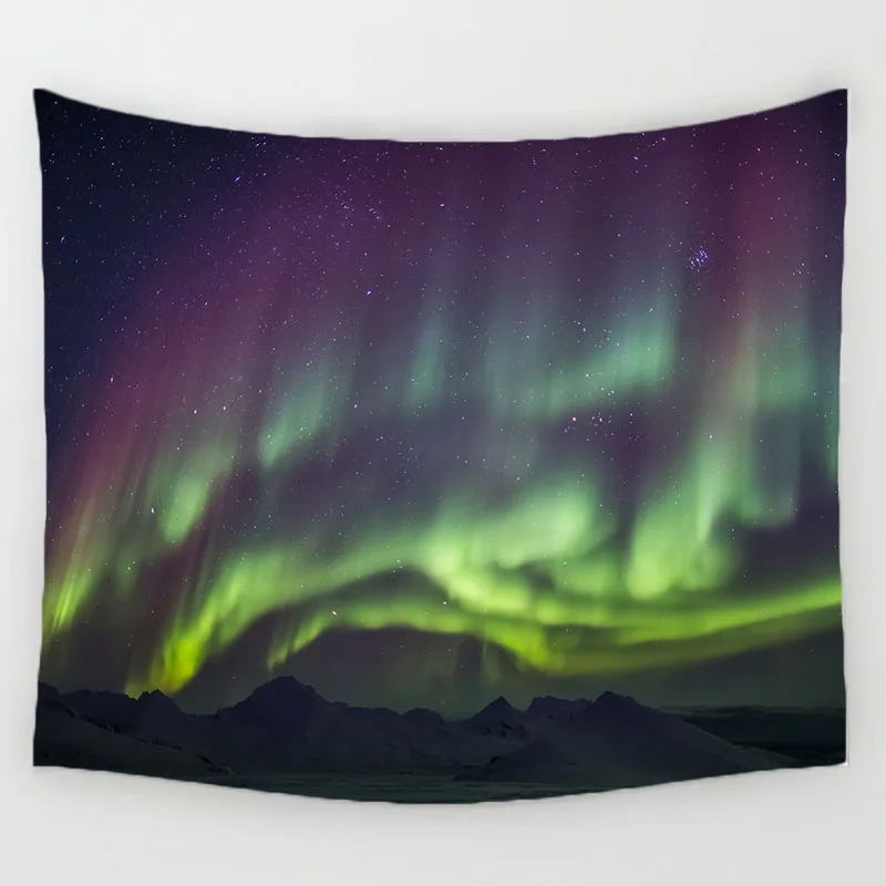 Comwarm великолепный большой Банг Туманность пейзаж Прочный Настенный висящий