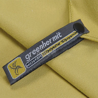 Трехцветное полотенце из микрофибры спортивное быстросохнущее дорожное женское