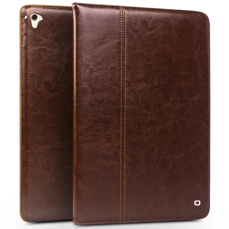 

QIALINO Genuine Leather Stylish Tablet Cover for Apple iPad Pro 12.9 inch Ultra Thin Handmade Case for iPad Pro 12.9 inch 2017