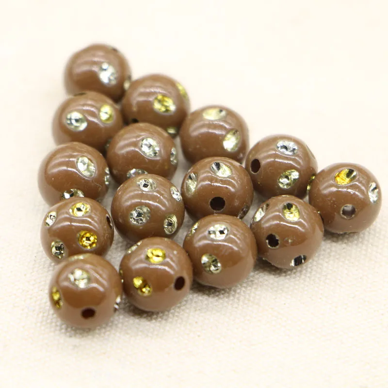 Бисер ручной работы из акрила 10 мм цветной|beads beads|beads materialsbeads diy |