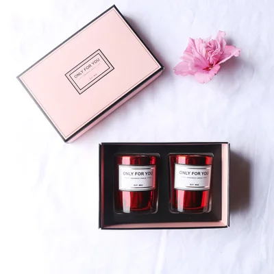 

Free Shipping 2set lot Unique elegant Wedding Anniversary Hen Party Bridesmaid gifts Glass Tealight Candle holders