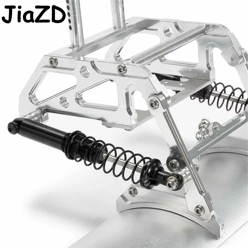 CNC сплавная Передняя лопата для снега инструмент подметания 1/10 RC Гусеничный