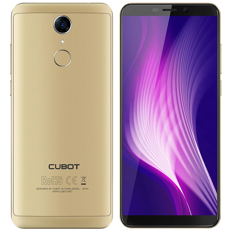Cubot Nova 4 г LTE мобильный телефон MTK6739 ядра 5 дюймов HD + 3 Гб 16 Android 8 1 8MP камера TOUCH ID gps Dual