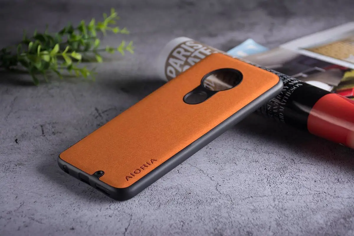 Текстильный чехол для moto rola moto G7 Plus G5S Plus, Мягкий ТПУ силиконовый материал и текстильный кожаный чехол, чехлы для moto G6 Plus
