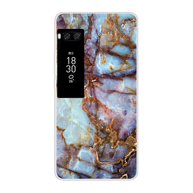 Роскошный ТПУ чехол для Meizu Pro 7 Plus хмурый задней панели 5 дюйма прозрачный