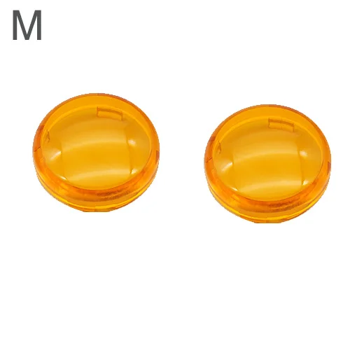 2x Yellow Color 1 пара светодиодный индикатор указателя поворота лампа 11561157 вставки свет для Harley Sportster Touring Electra Glide Softails Dyna FLSTF - Цвет: 2x Yellow Color