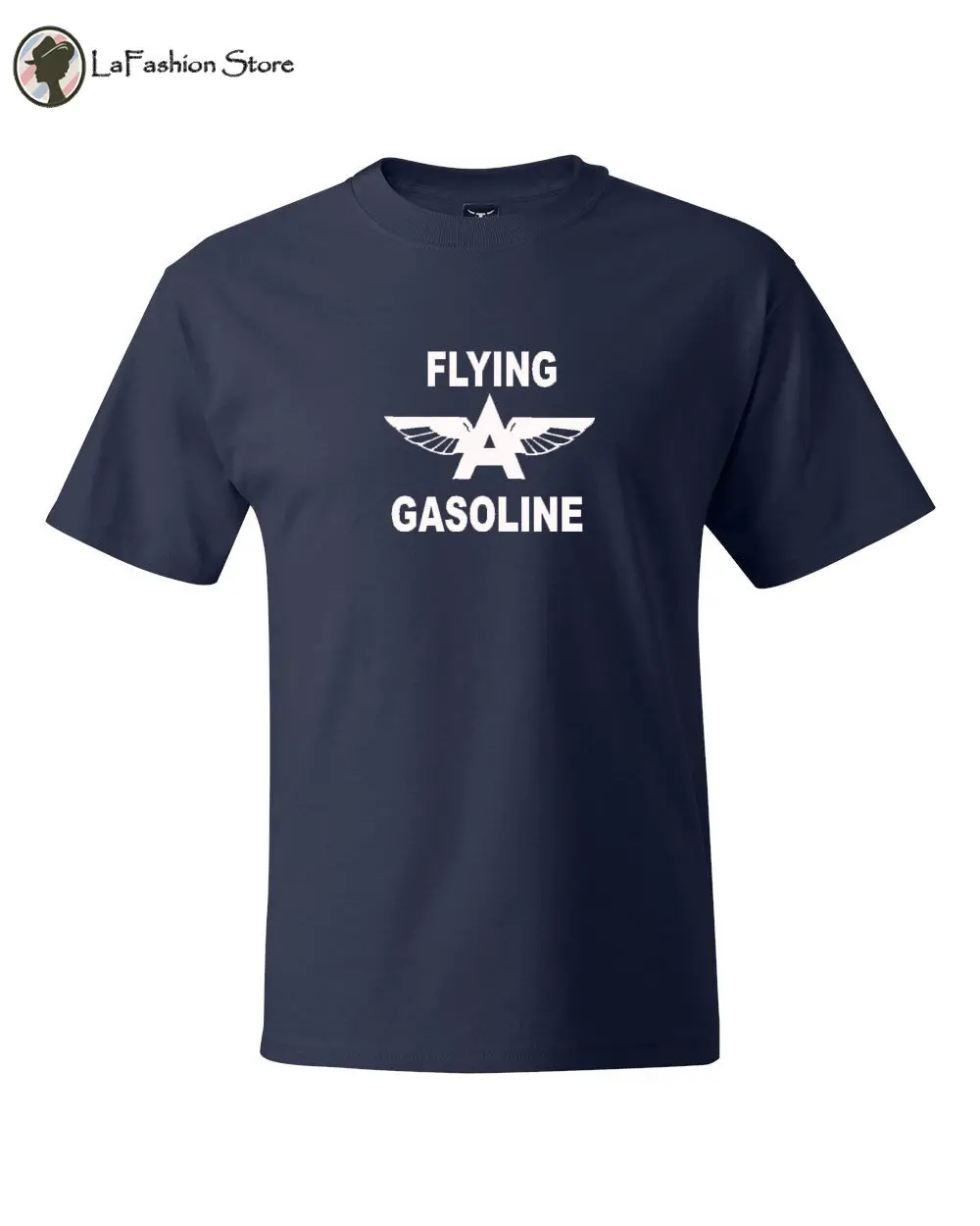 Летние крутые Мужские футболки в стиле ретро с логотипом Flying Gasoline Gas Oil бесплатная