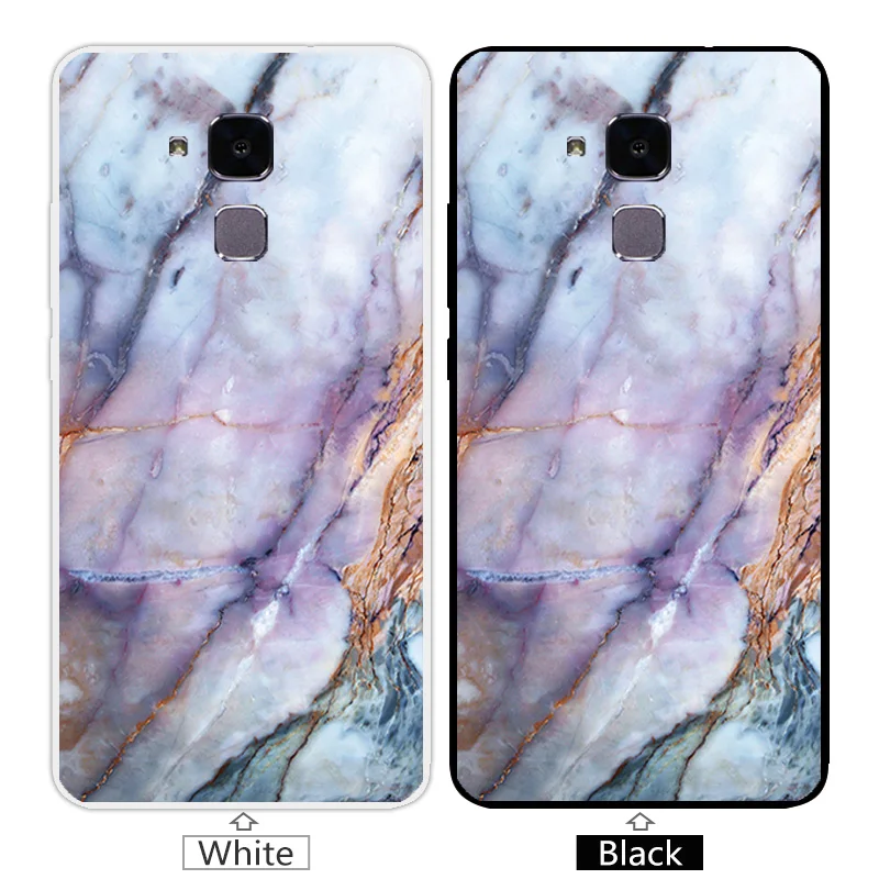 5.2inch Cases for Huawei Honor 5C / 7 Lite Matte Silicon Back Black Cover Honor7 GT3 Clear Capa Phone Case |