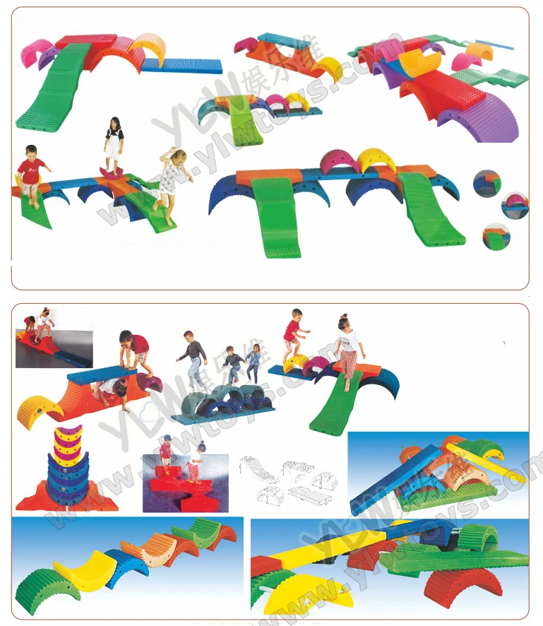 Многофункциональный пластиковый Одноместный каяк планка мост детский сад