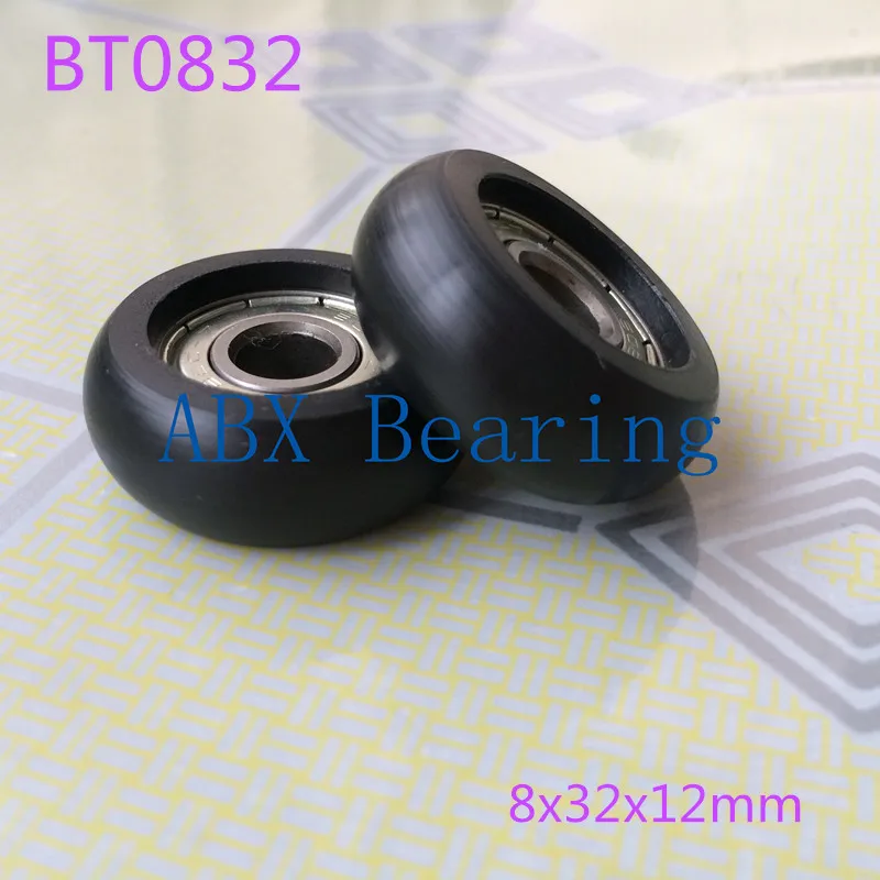 BT0832 608ZZ 608Z 608 нейлоновый колесный подвесной/шарикоподшипник со шкивом для дверей