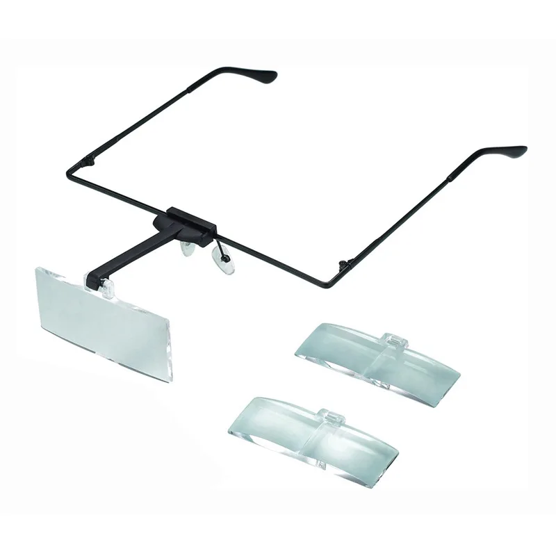 Очки лупа увеличительное очки для глаз ремонта часов Лупа на голову bluetooth