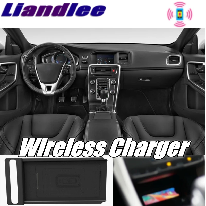 Беспроводное Автомобильное зарядное устройство Liandlee для телефона подлокотник