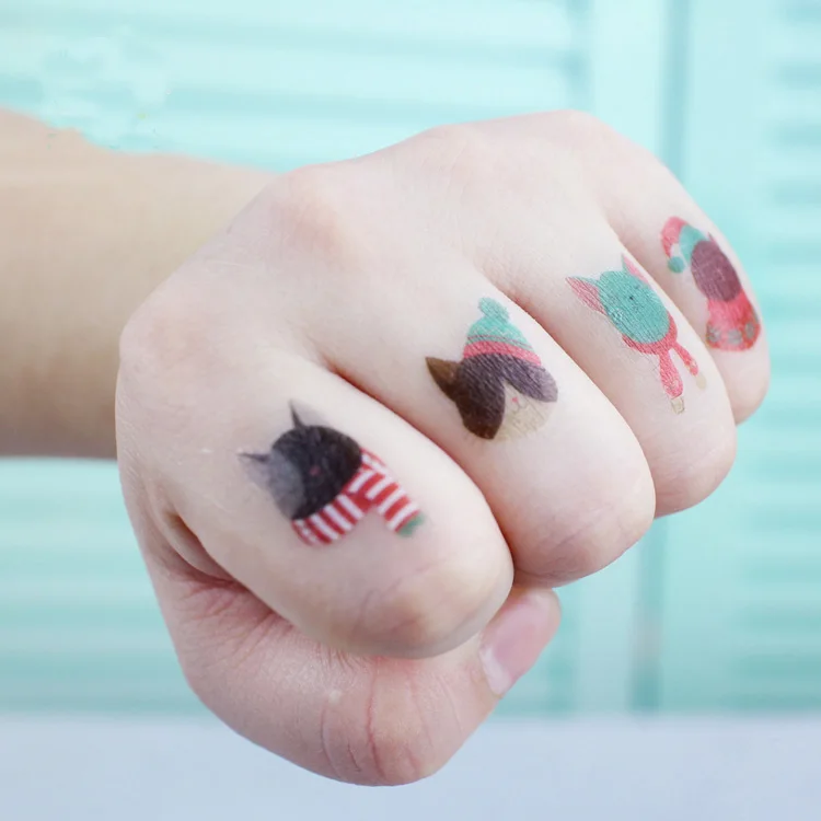 Одноразовая Временная тату наклейка водостойкая для рождевечерние детская