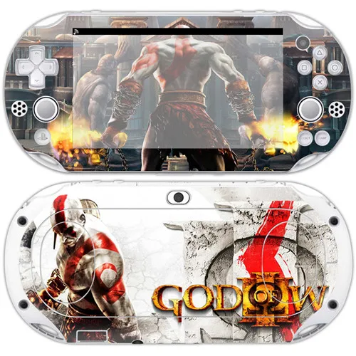 Виниловая Защитная Наклейка для Sony PS Vita 2000 для PSv 2000 наклейка-God of War - Цвет: YS-PSvita2000-0224