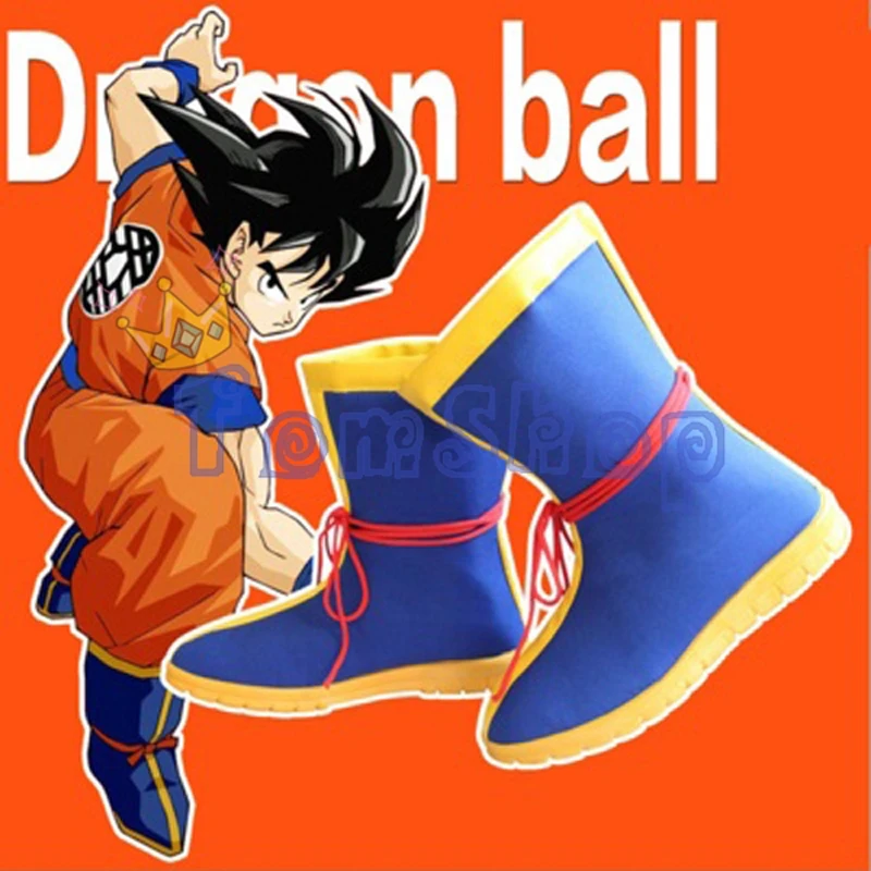 Аниме «драгонболл» Z DBZ Son Goku косплей обувь сапоги унисекс костюмы на Хэллоуин