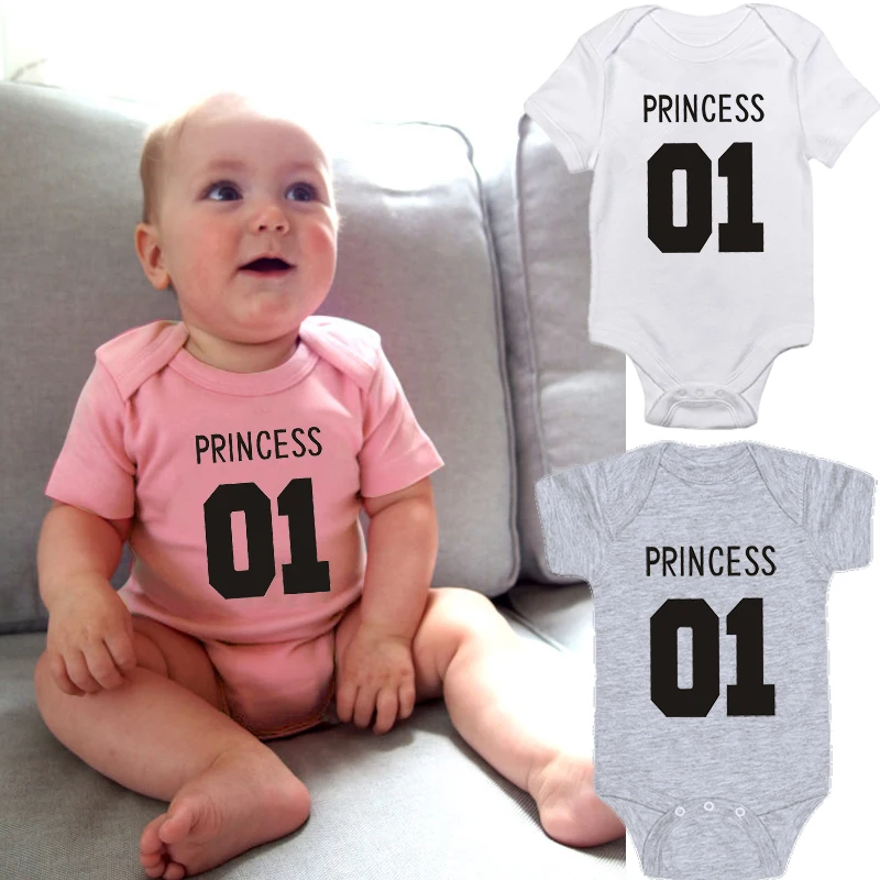 

DERMSPE Babys Jumpsuits Summer Princess 01 Newborn Baby Clothes 0-24M Infant Boy Girls Romper Hot Clothes Jumpsuit