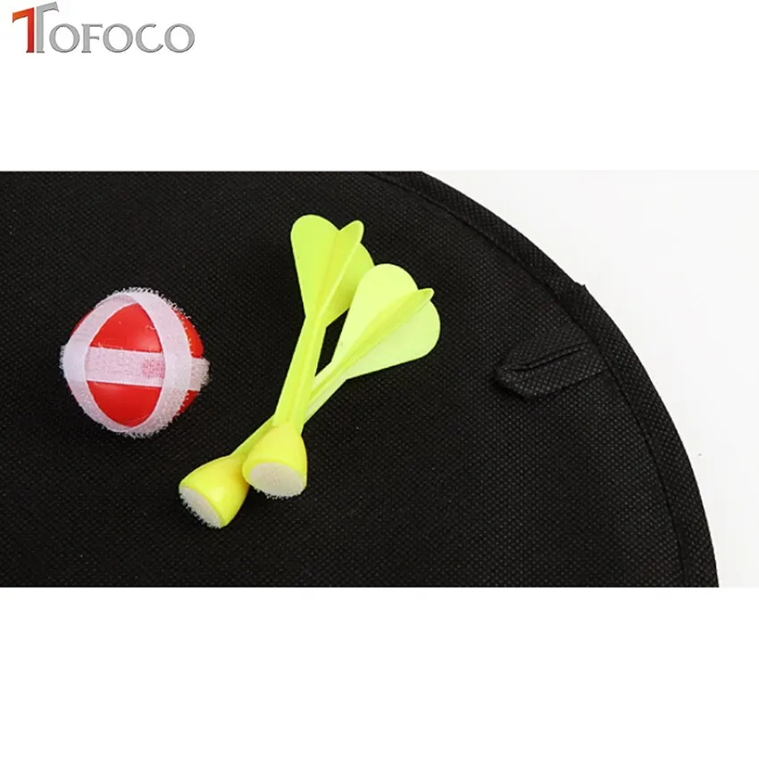 TOFOCO Boomerang ABS дротика для детской летающей игрушки тканевая Дротика набор доски