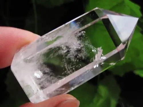 ddh001664 Super Clear Quartz Natural Crystal Rainbow Point Cluster Healing | Дом и сад