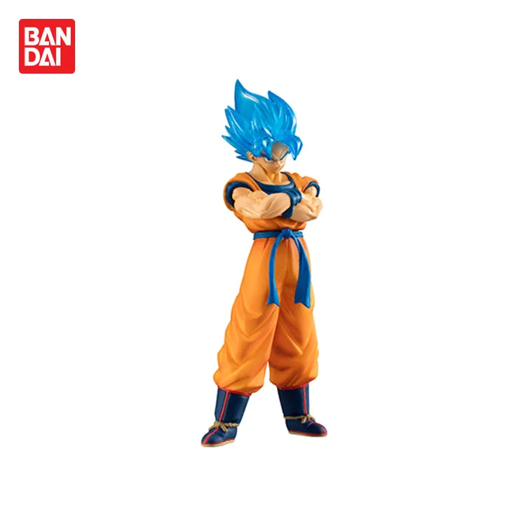 HG02-Goku "Dragon Ball Z" BANDAI высококачественный натуральный Рисунок игрушка гачапон-Broly Beerus свисток Вегета ГОКу "Dragon Z Фриза - Цвет: HG02-Goku
