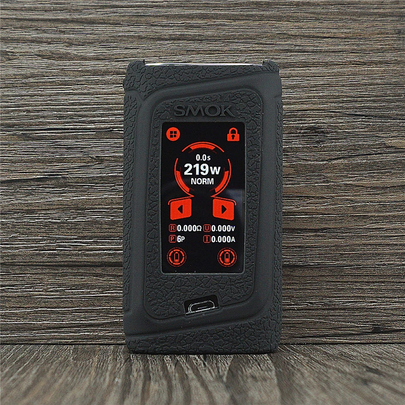 Текстурный силиконовый чехол для SMOK Morph 219 kit TC Mod vape и защитная наклейка 219W|Бутылки