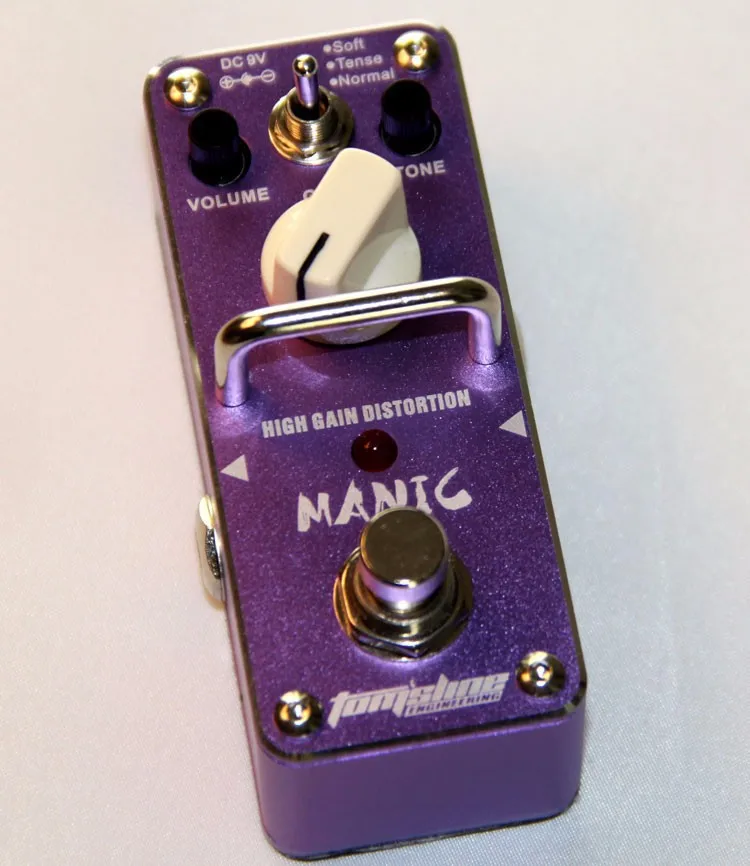 Ароматическая подсветка с высоким коэффициентом усиления педаль искажения мини