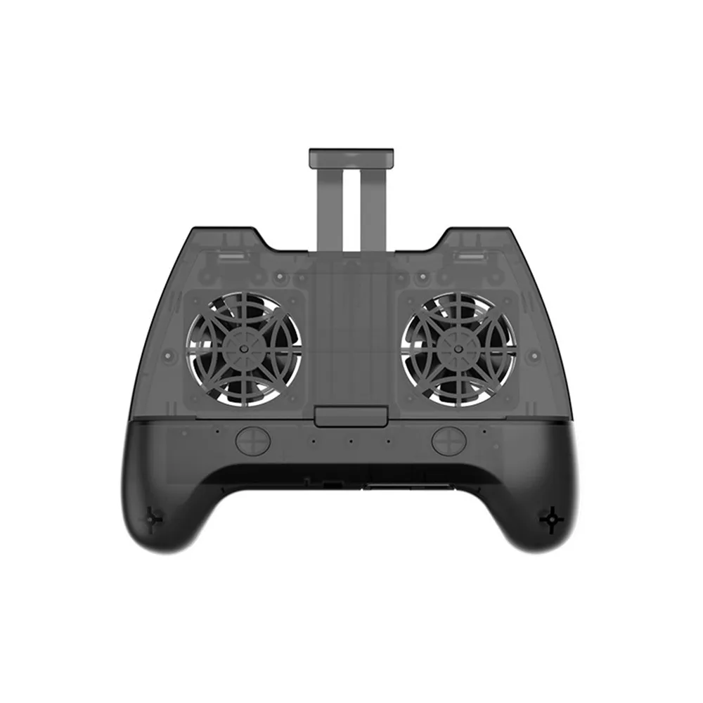 Черный PUBG мобильный геймпад джойстик с охлаждающим вентилятором power Band геймпад для IOS 4 четыре пальца периферийные устройства вспомогательные - Цвет: Черный