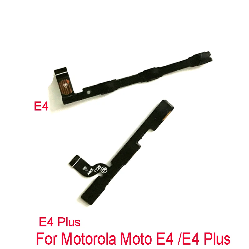 Для Motorola Moto E4/E4 Plus кнопка включения/выключения питания+ Громкость вверх/вниз Боковая кнопка гибкий кабель, запчасти для ремонта