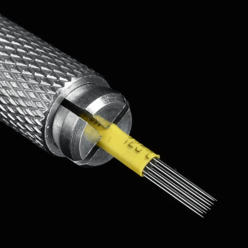 100 шт. микро лезвие для перманентного макияжа бровей|Иглы тату| |