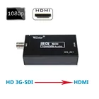 Цифровой адаптер Wiistar SDI-HDMI, 3G-SDI, HD-SDI-HDMI UHD 1080P, синхронная передача аудио и видео