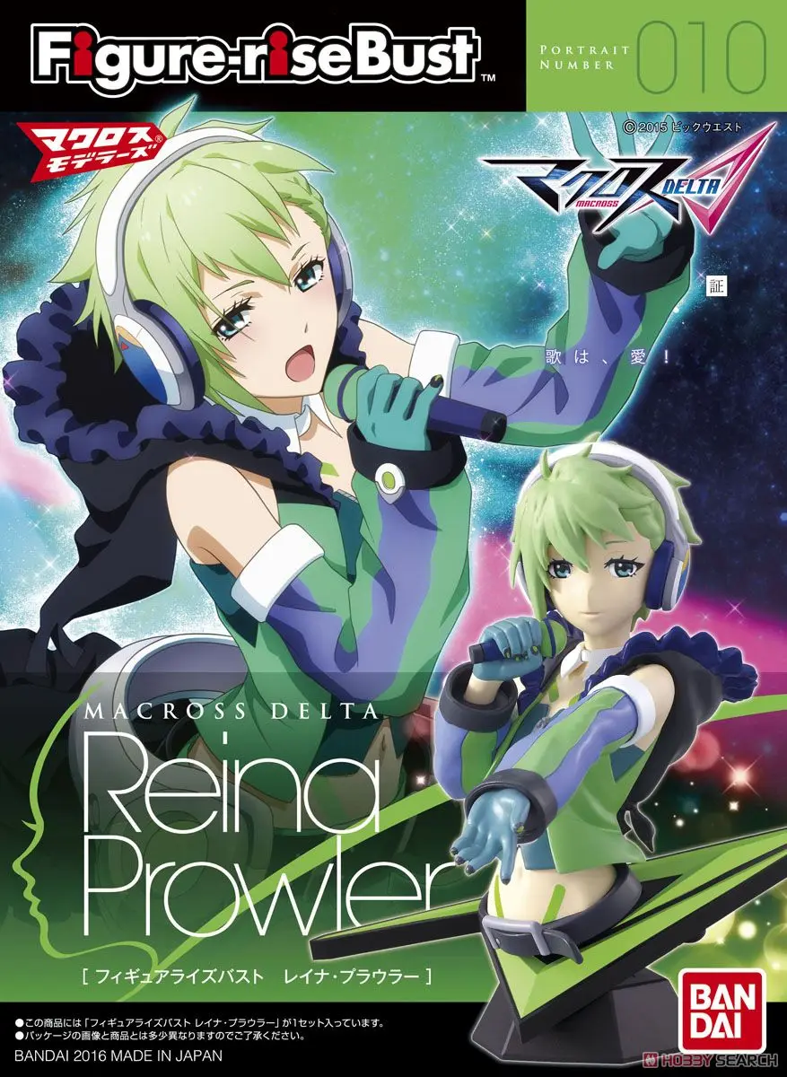 Bandai MACROSS BUST REINA PROWLER мобильный костюм сборные модели наборы экшн фигурки