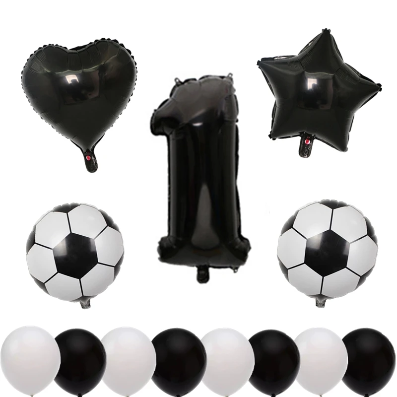 Футбол набор воздушных шаров для мальчиков детский день рождения цифры душ Кубок