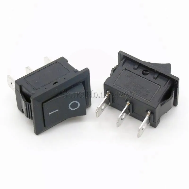 10 шт. переключатель 15 х21 мм 3 контакта SPST 6 А/250 В А/125 мм|on/off rocker switch|spst switchspst switch |